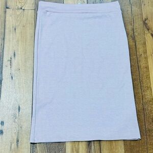 Azules Stretchy Blush Pink Pencil Skirt